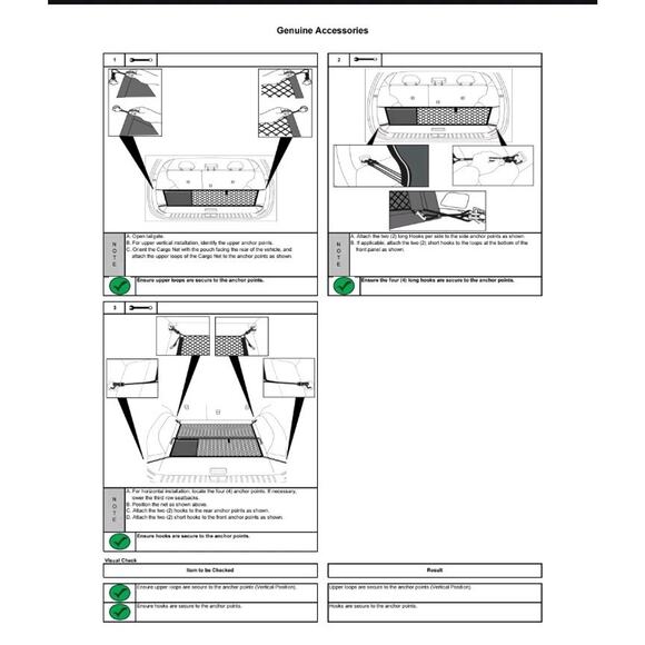 Hyundai Cargo Net OEM New - Picture 2 of 3